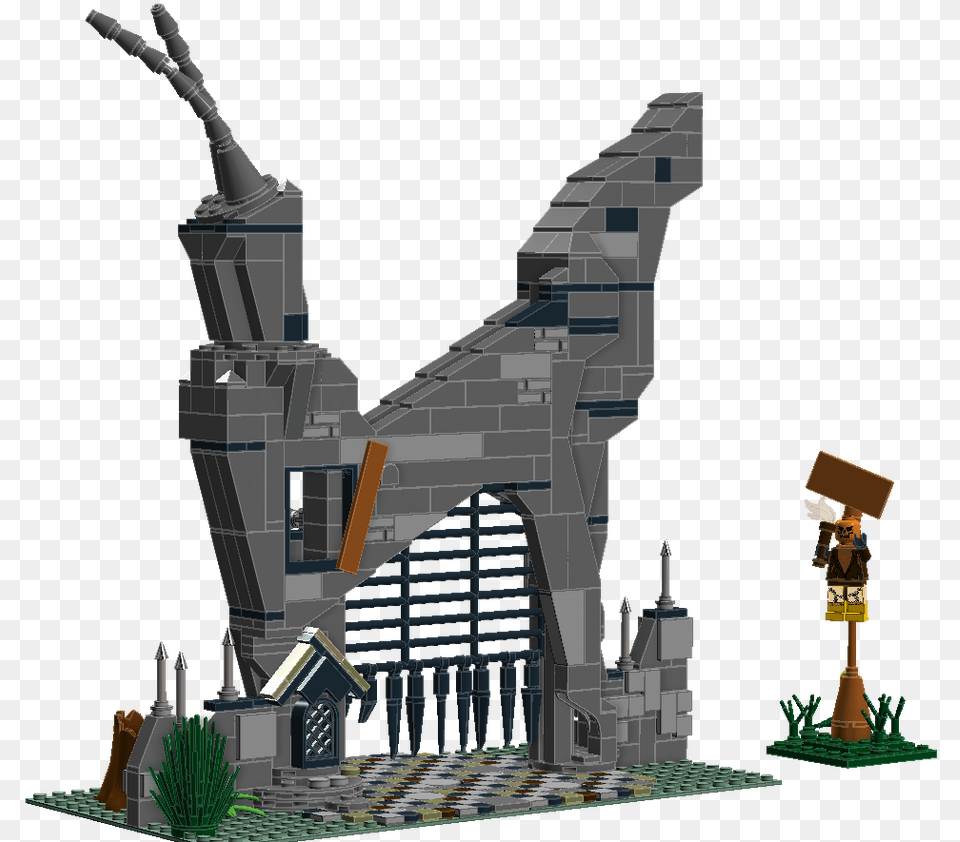 Lego Ideas Product Ideas City Fence The Nightmare Before, Arch, Architecture, Fireplace, Indoors Png