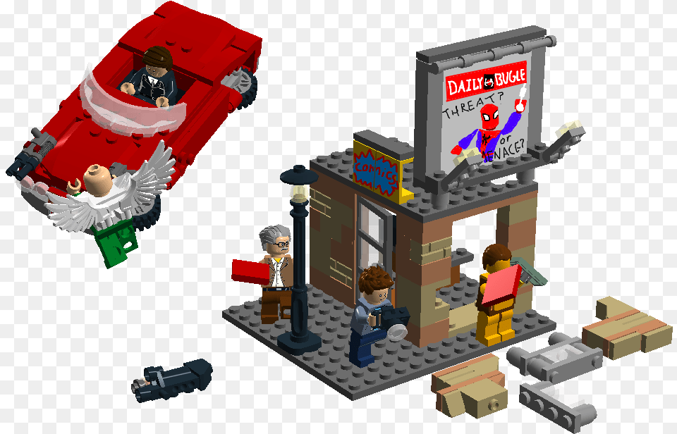 Lego Ideas Spider Man, Person, Toy Png Image