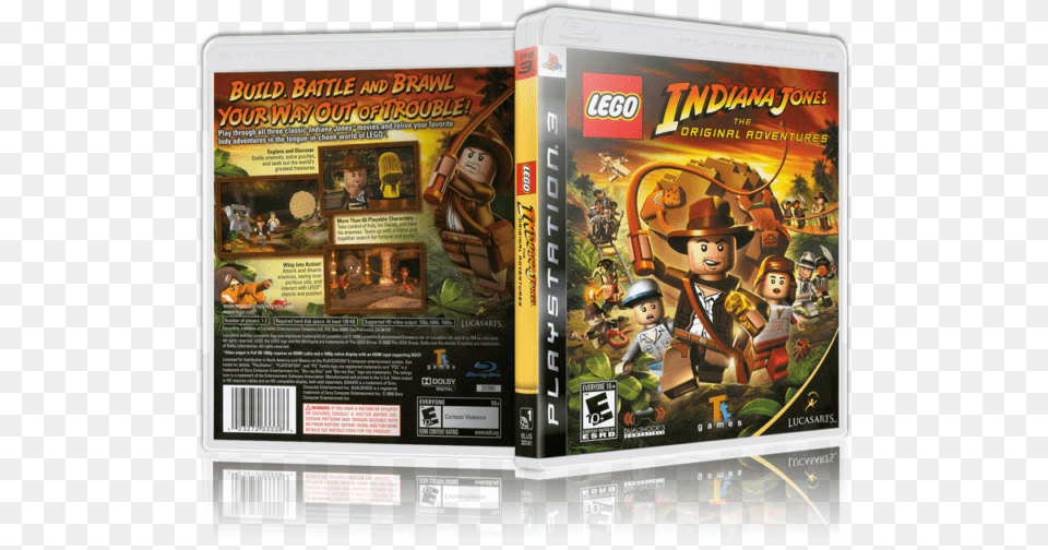 Lego Indiana Jones Xbox 360 Lego Indiana Jones, Publication, Book, Comics, Person Free Png