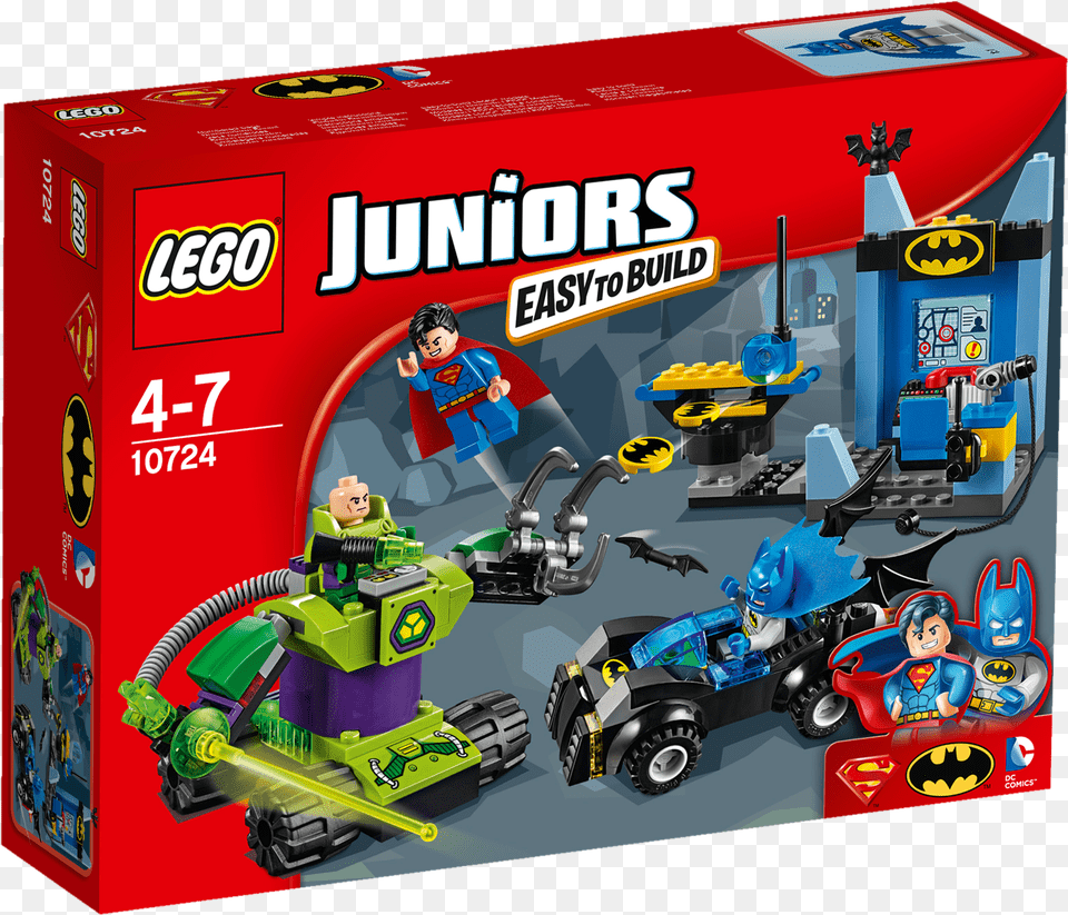 Lego Juniors Batman And Superman, Grass, Plant, Baby, Person Free Png