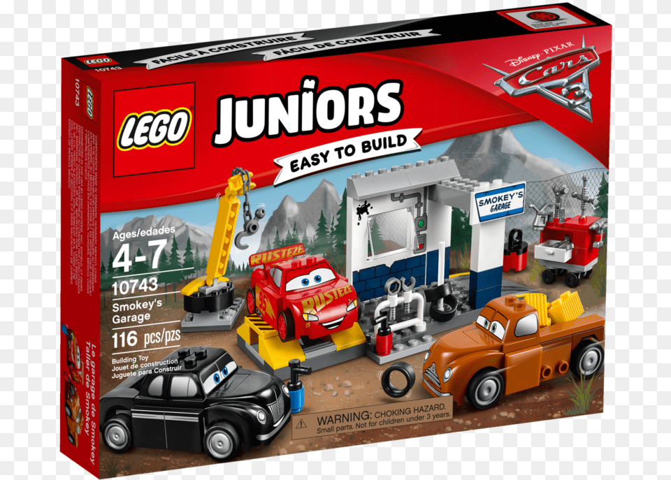 Lego Juniors Disney Cars Download Lego Smokey39s Garage, Alloy Wheel, Car, Car Wheel, Machine Png