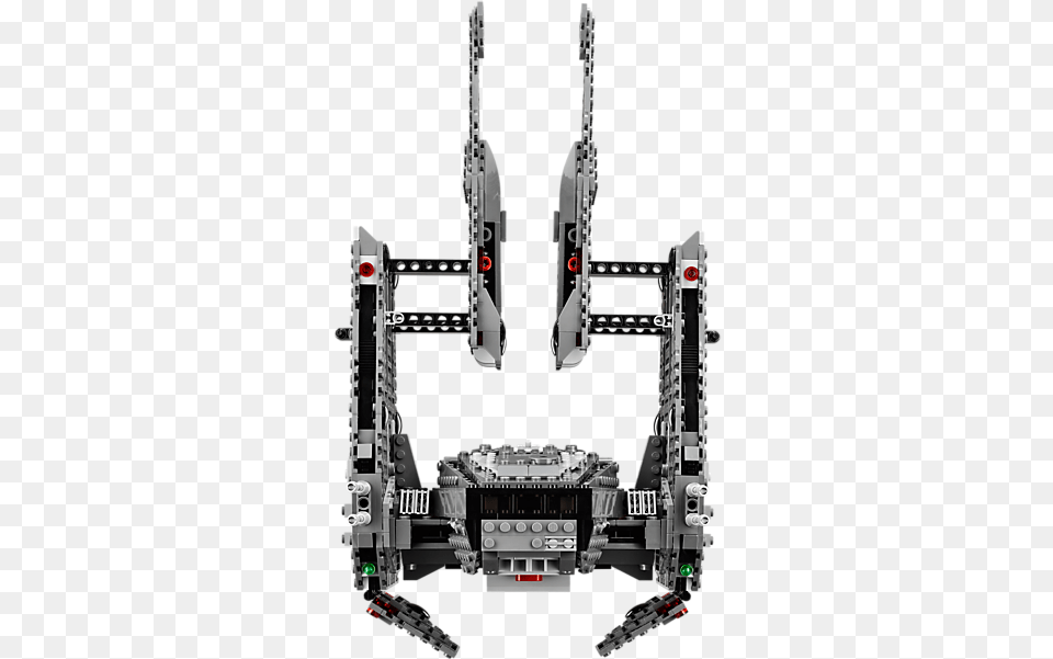 Lego Kylo Ren Command Shuttle Bottom, Aircraft, Spaceship, Transportation, Vehicle Free Png