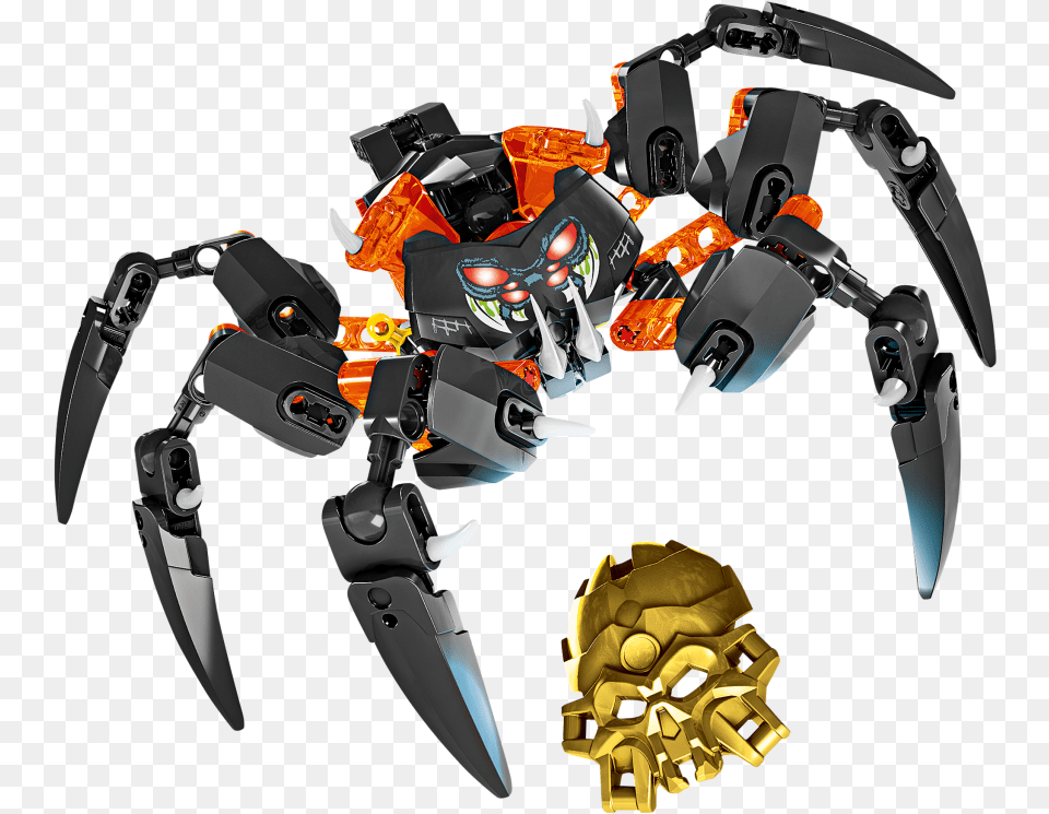 Lego Lord Of Skull Spiders, Robot, Toy Free Png Download