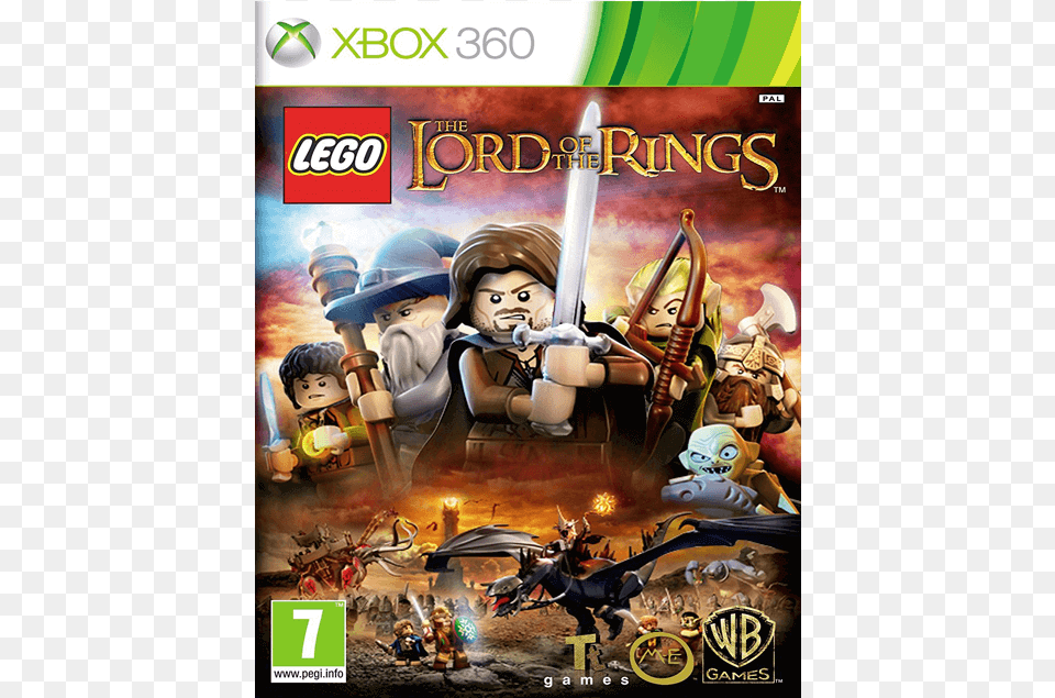 Lego Lord Of The Ring Lego Lord Of The Rings Xbox, Book, Comics, Publication, Baby Png Image
