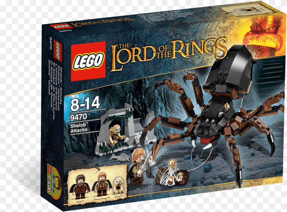 Lego Lord Of The Rings, Animal, Invertebrate, Spider, Person Png