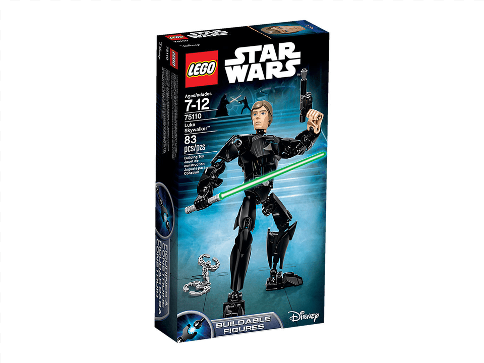 Lego Luke Skywalker V29 Lego Star Wars, Person, Face, Head Free Png Download