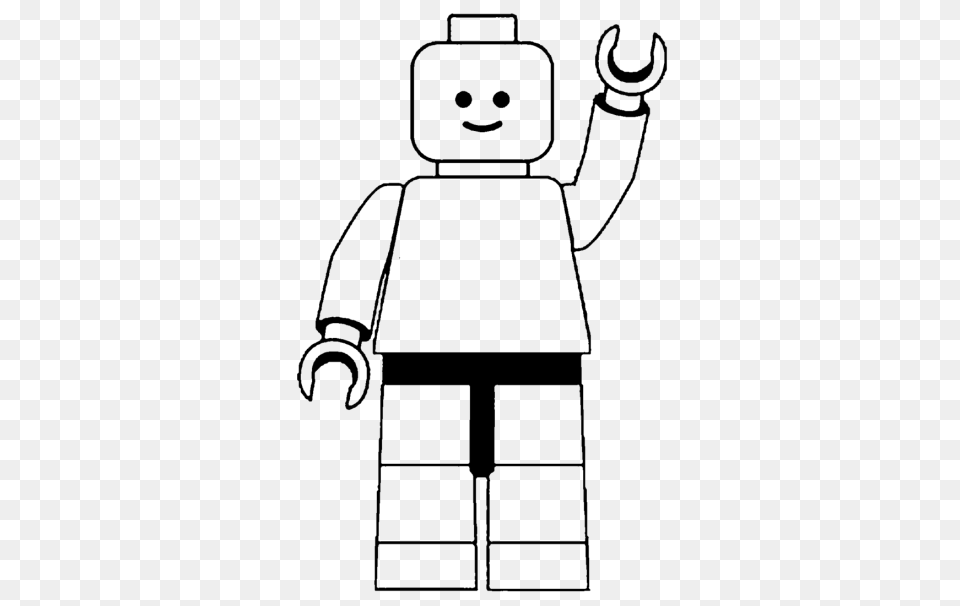 Lego Man Clip Art, Gray Free Transparent Png