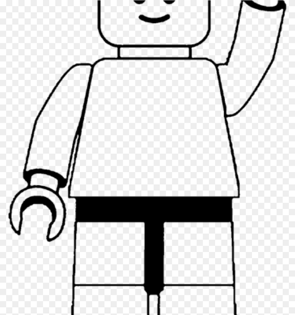 Lego Man Clip Art Lego Man Clip Art Clipart Best Cricut Lego Figure Black And White, Gray Free Png Download