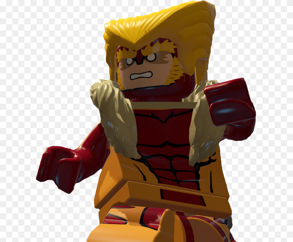 Lego Marvel Super Heroes The Video Game Lego Saber Tooth, Baby, Person, Face, Head Png Image