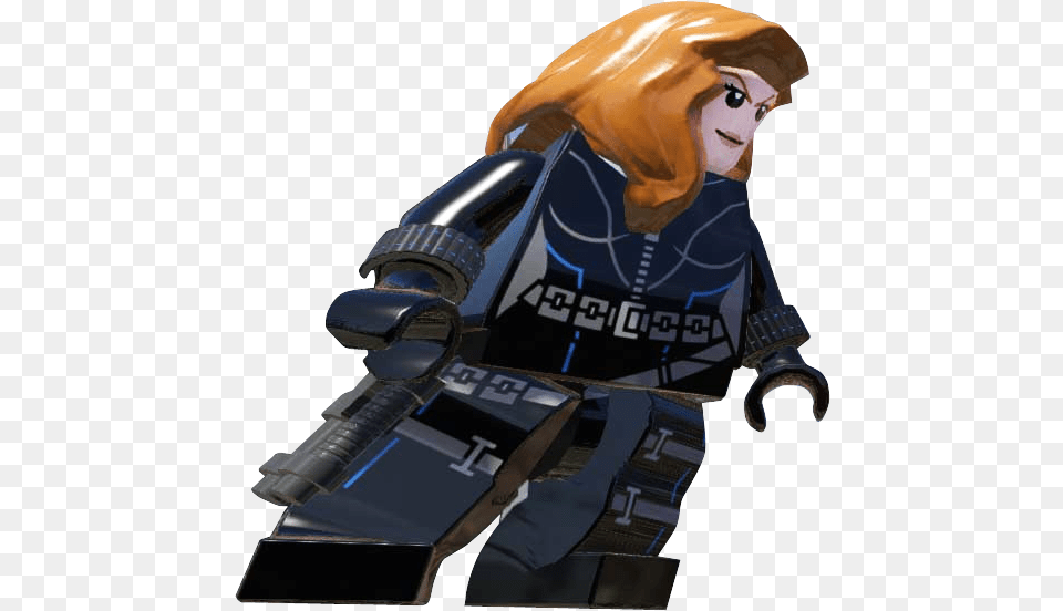 Lego Marvel Superheroes Black Widow Figurine, Adult, Male, Man, Person Png Image