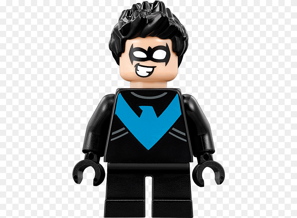 Lego Mighty Micros Nightwing, Person, Face, Head Png Image