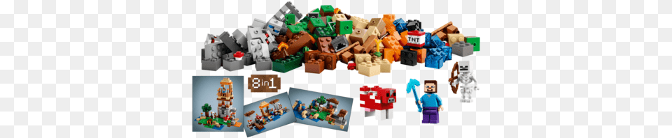 Lego Minecraft Crafting Box Lego Minecraft Creative Adventures Crafting Box Set, Baby, Person, Game Png