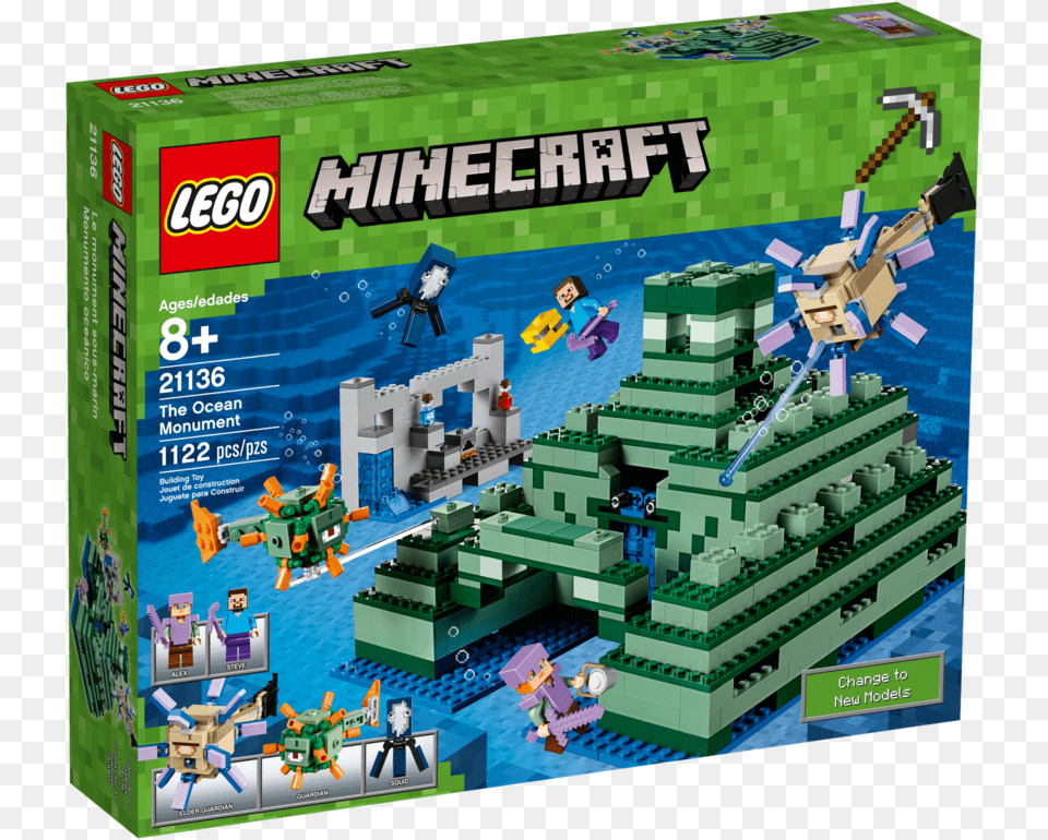 Lego Minecraft Sea Temple, Toy Png Image