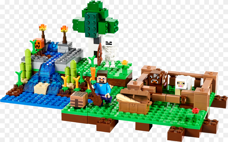 Lego Minecraft The Farm Lego Minecraft The Farm, Toy, Lego Set, Boy, Child Free Png Download