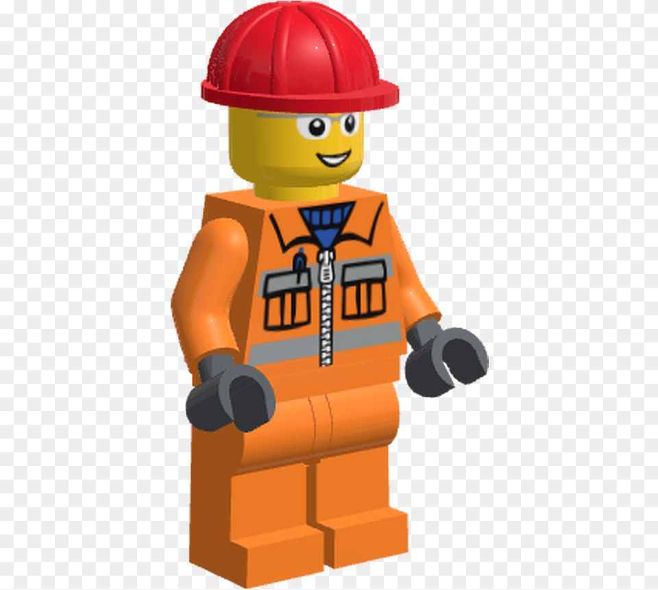 Lego Minifigure Clipart Construction, Clothing, Hardhat, Helmet, Person Free Png