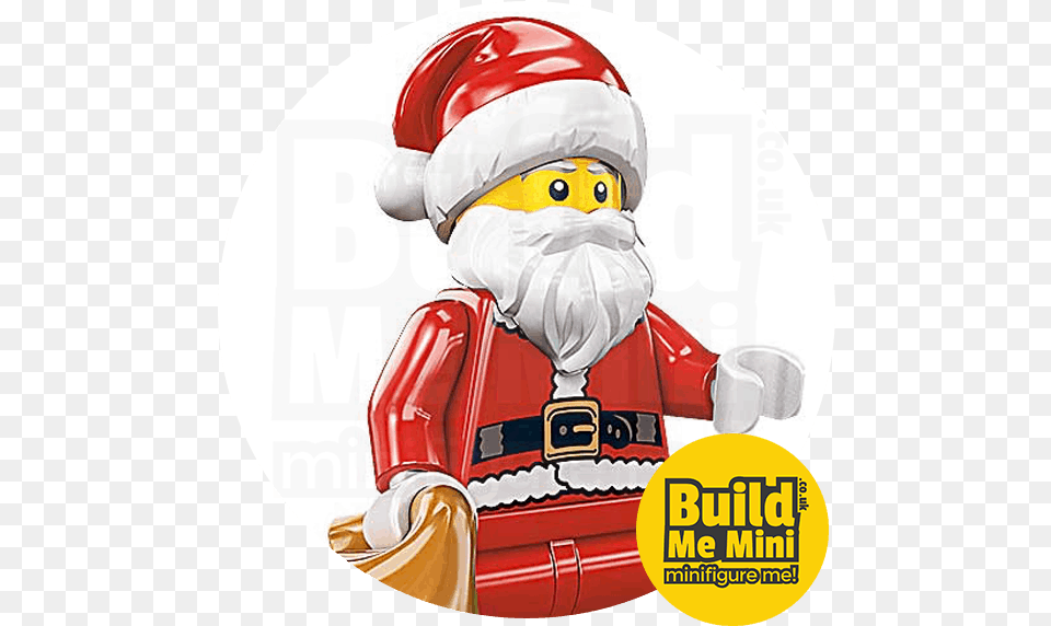 Lego Minifigurechristmassantafatherchristmaspng Lego Father Christmas Minifigure, Advertisement, Baby, Person, Poster Free Transparent Png