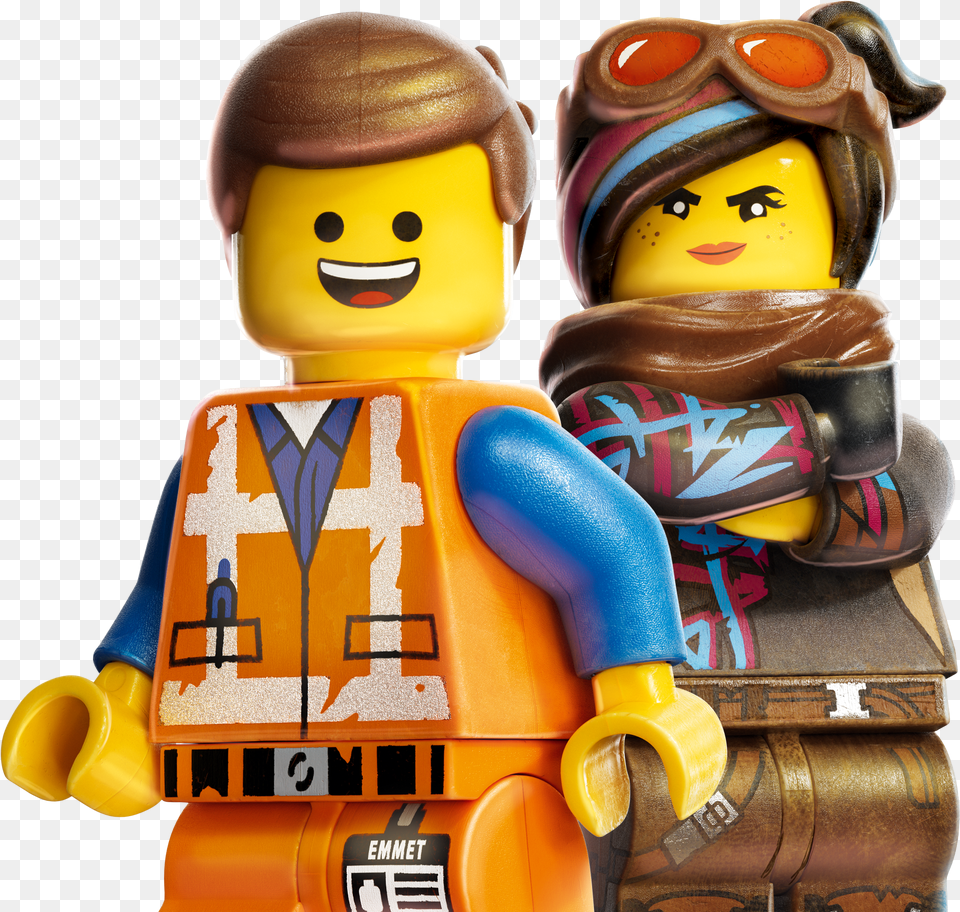 Lego Movie 2 Emmet And Lucy Png Image