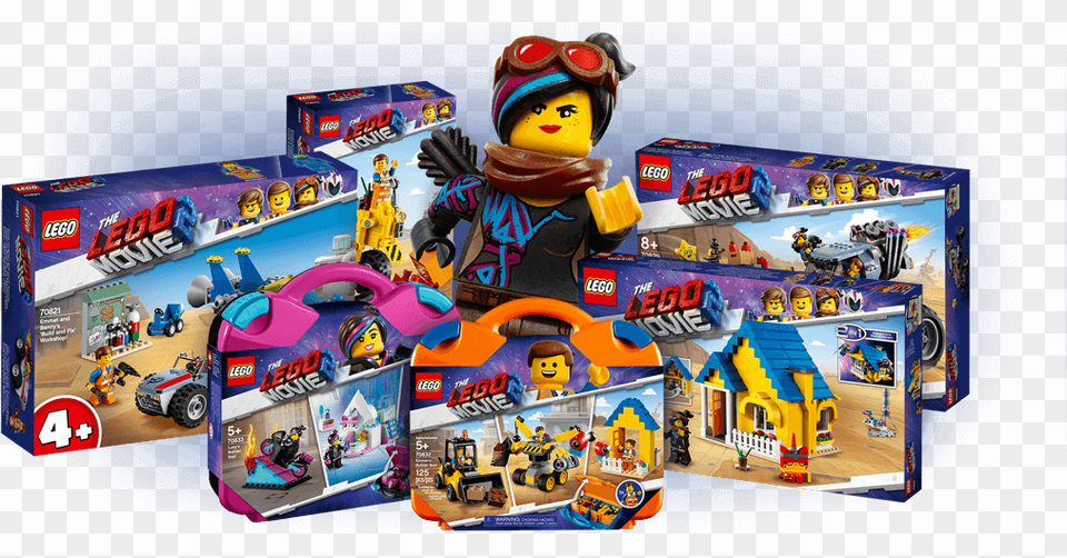 Lego Movie 2 Product Sets Fpo Cartoon, Baby, Person, Machine, Wheel Free Png Download