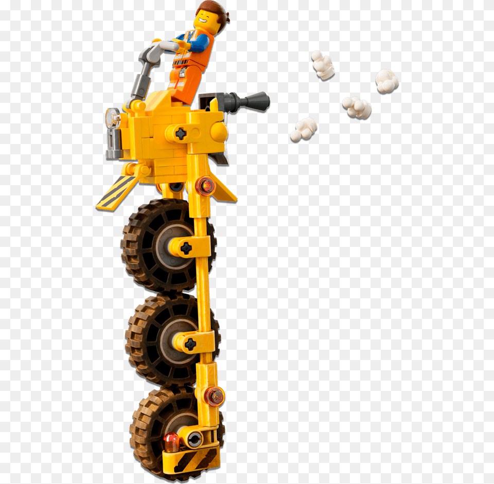 Lego Movie, Robot, Wheel, Machine, Construction Free Png Download