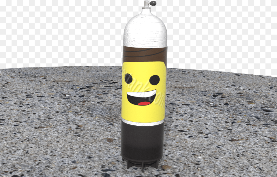 Lego Movie Head Smiley, Mortar Shell, Weapon Free Png