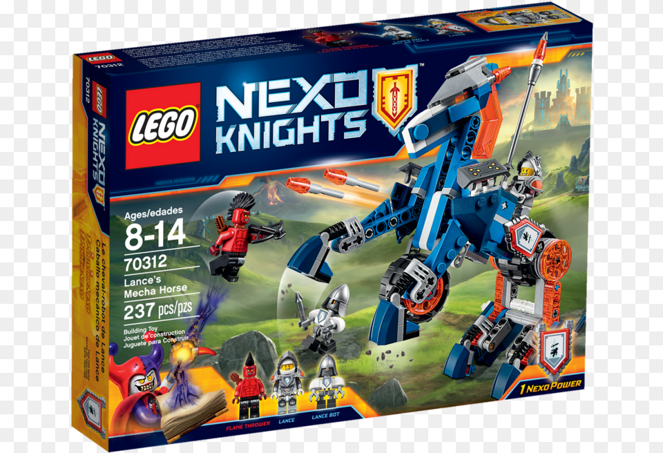 Lego Nexo Knight Sets Cavallo, Robot, Toy, Person, Machine Free Png