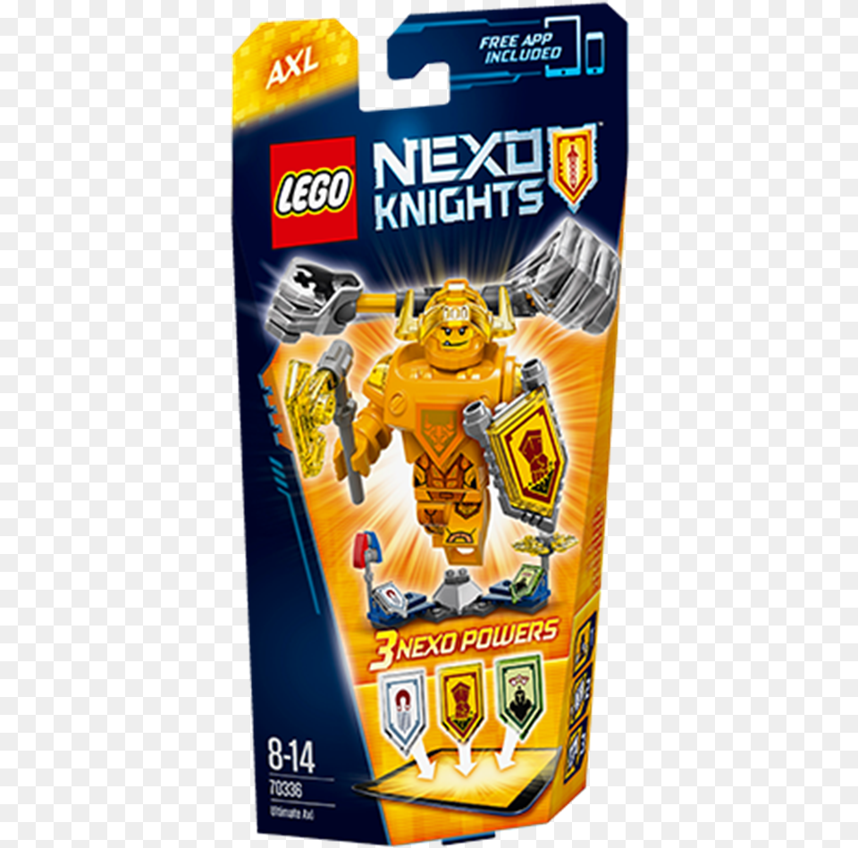 Lego Nexo Knights Ultimate Axl Eller Andre Figurer Lego Nexo Knights, Toy Png