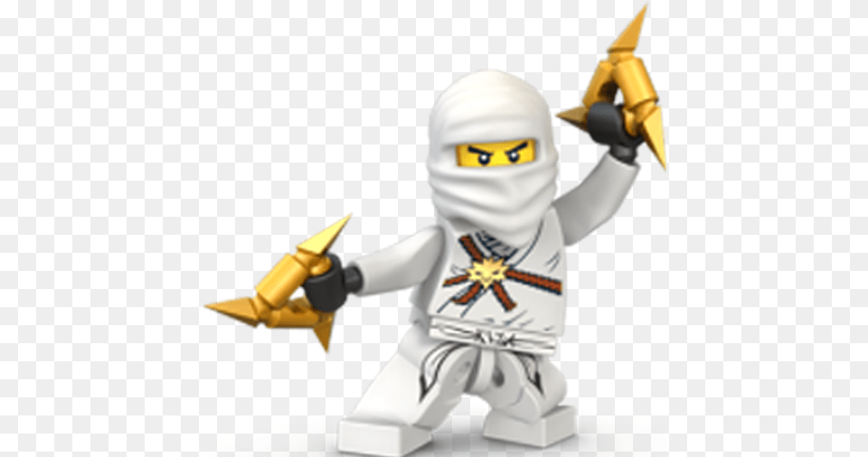 Lego Ninja White Icon Icons Ninjago, Figurine, Baby, Person Free Png