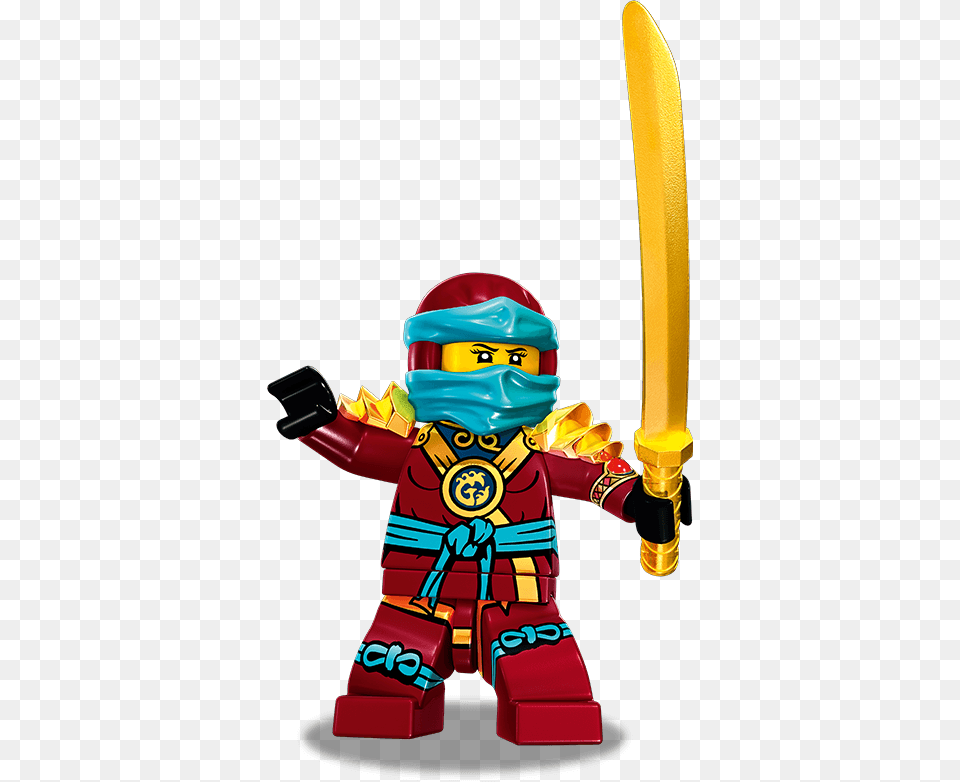 Lego Ninjago, Baby, Person, Sword, Weapon Free Png