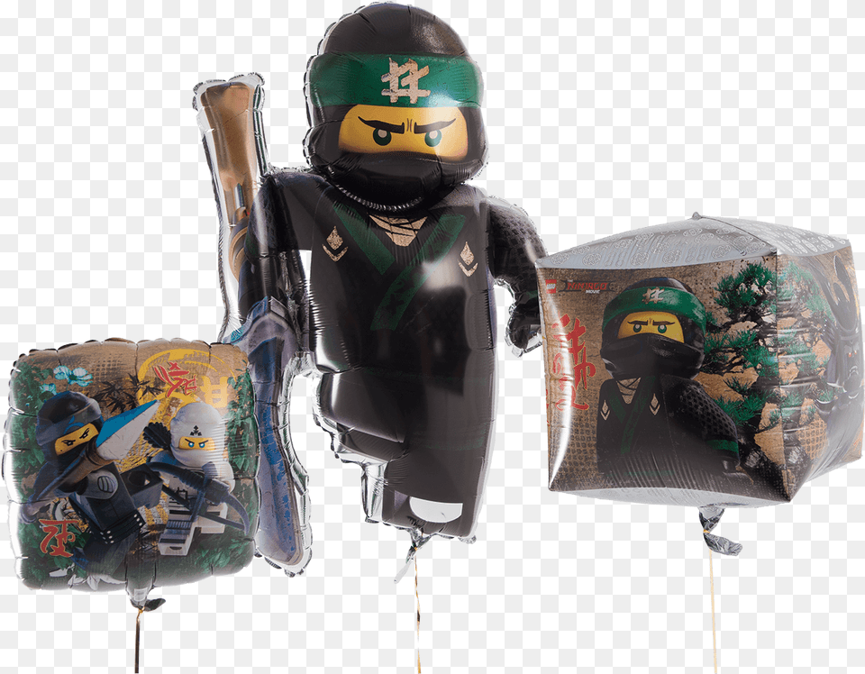 Lego Ninjago Bunch Figurine, Helmet, Male, Person, Child Png