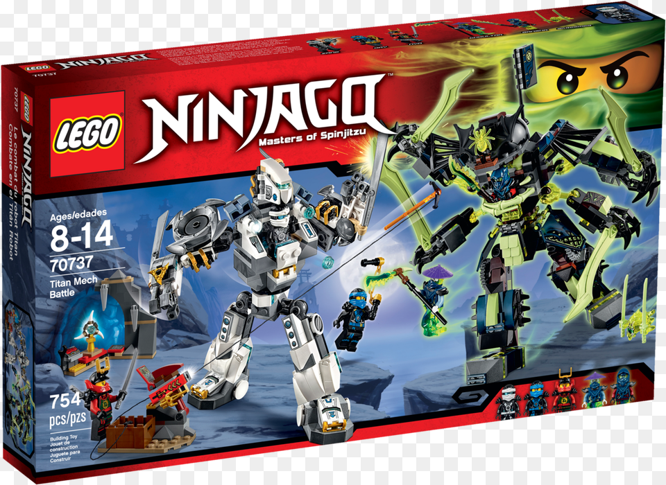 Lego Ninjago Download Lego Ninjago Ice Mech, Robot, Person Free Transparent Png