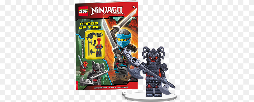 Lego Ninjago Hands Of Time Activity Book, Comics, Publication Free Png