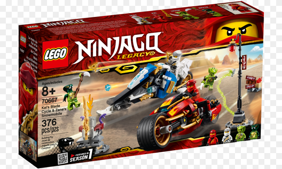 Lego Ninjago Legacy Kai39s Blade Cycle, Vehicle, Car, Transportation, Sports Car Png