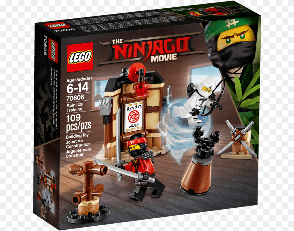 Lego Ninjago Movie Spinjitzu Training Set, Robot, Boy, Child, Male Free Png