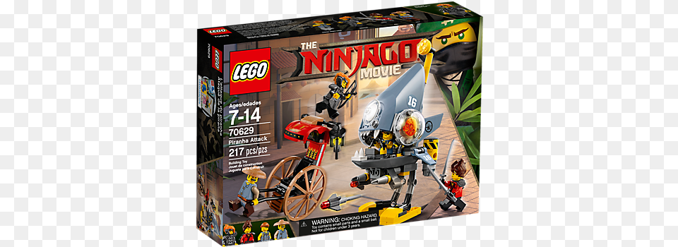 Lego Ninjago Piranha Attack, Book, Comics, Machine, Publication Free Png