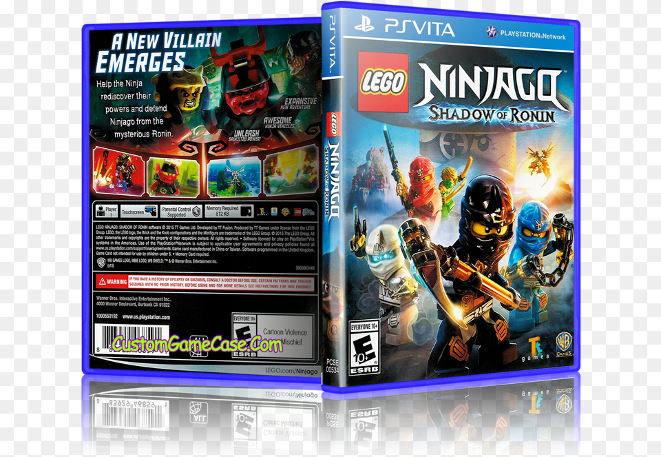 Lego Ninjago Shadow Of Ronin Playstation Vita, Advertisement, Poster, Adult, Person Free Png