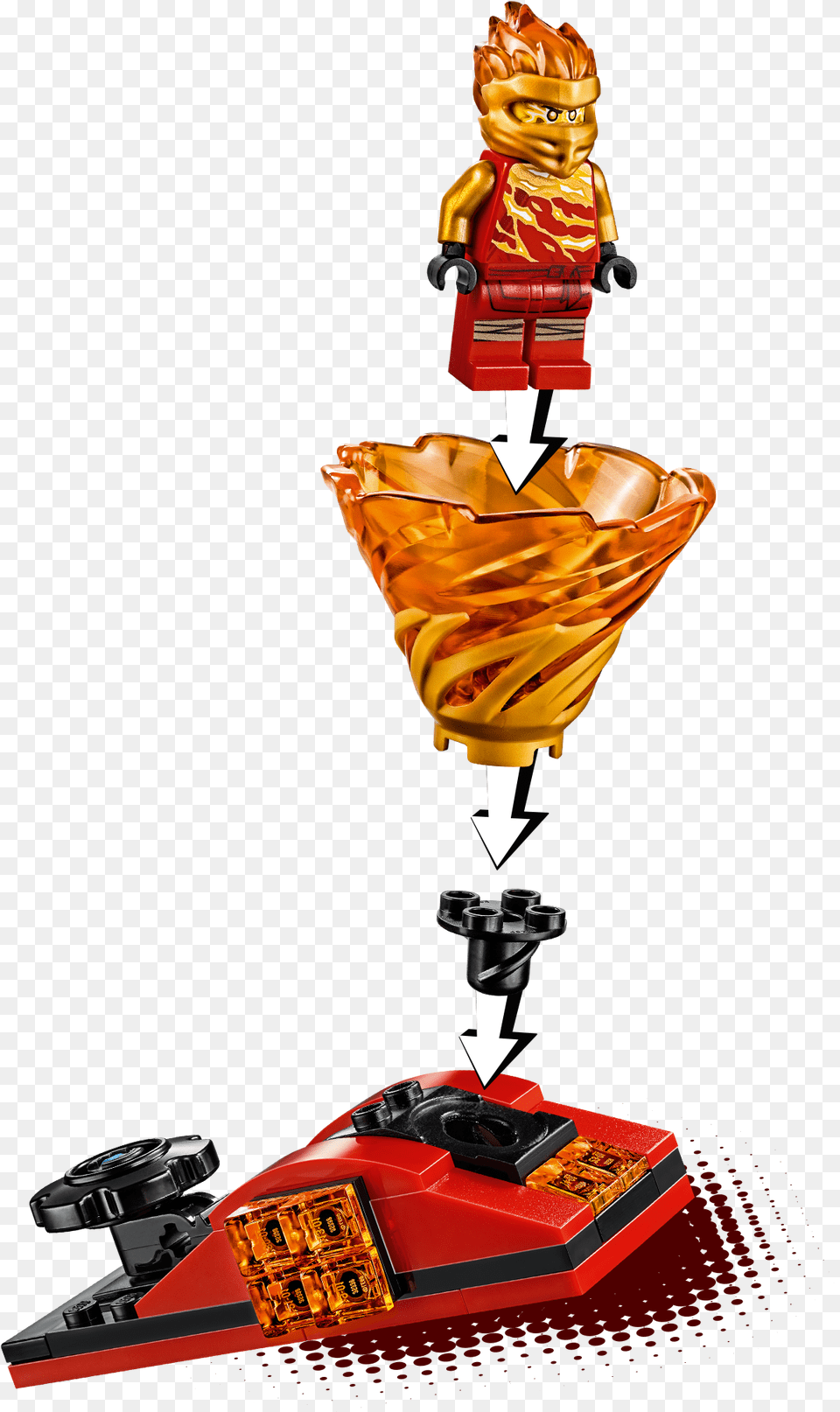 Lego Ninjago Spinjitzu Kai Transparent Cartoons Lego Ninjago 2019 Spinjitzu Slam, Person, Cream, Dessert, Food Free Png Download