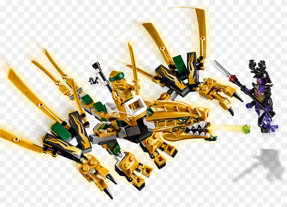 Lego Ninjago The Golden Dragon Building Set Ninjago 2019 Golden Dragon, Insect, Animal, Apidae, Bee Free Png