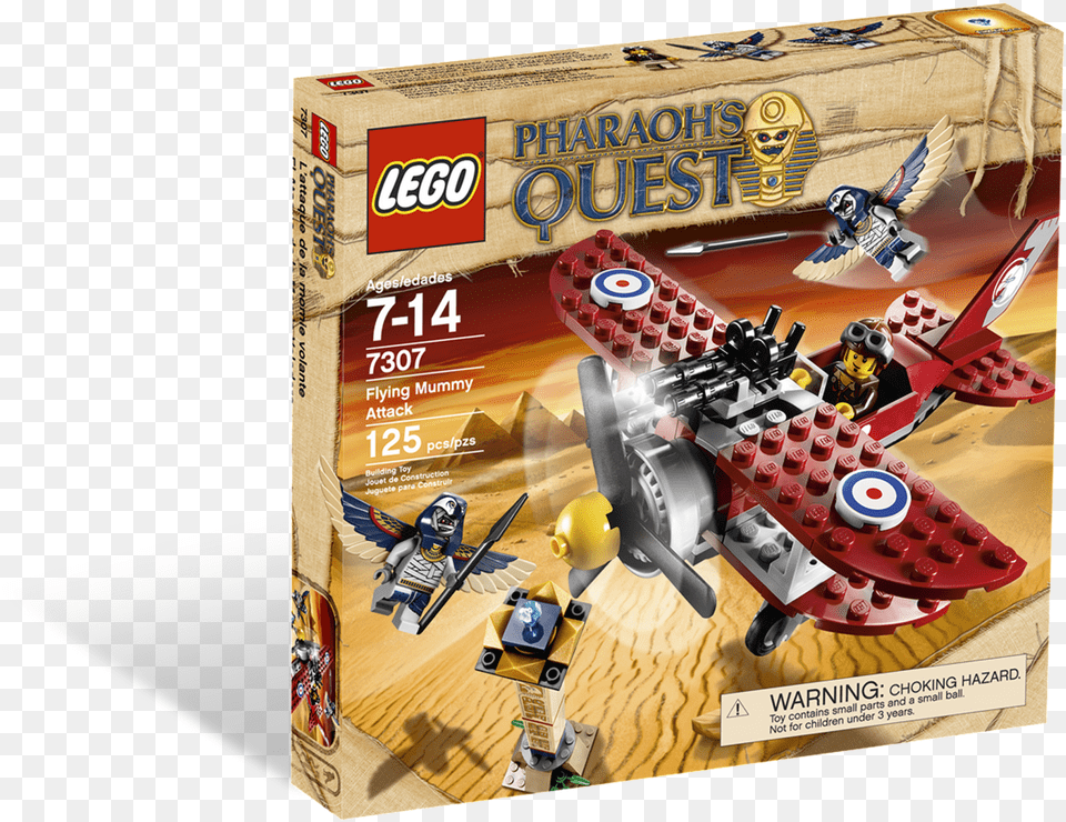 Lego Pharaohs Quest Flying Mummy Attack, Toy, Machine, Wheel, Boy Png