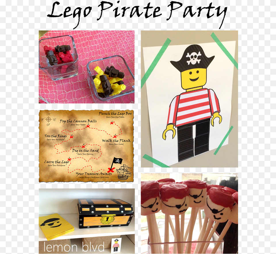 Lego Pirate Header Lemon Pirate Birthday, People, Person, Baby, Face Png Image