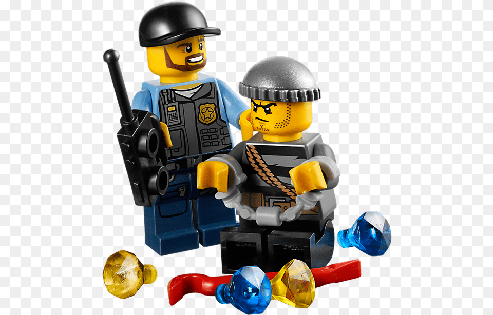 Lego Police Officer And Gangster Lego City Police, Boy, Child, Male, Person Free Transparent Png