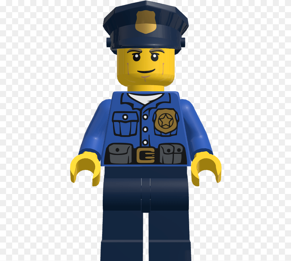 Lego Police Officer Minifigure, Baby, Person, Face, Head Free Png Download