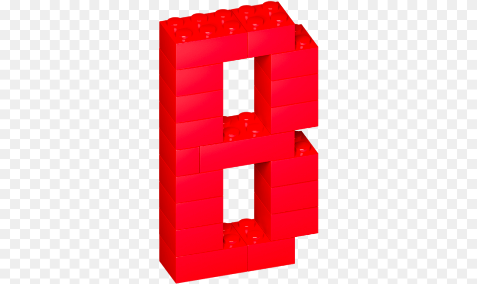 Lego Red Font Shelf Png Image