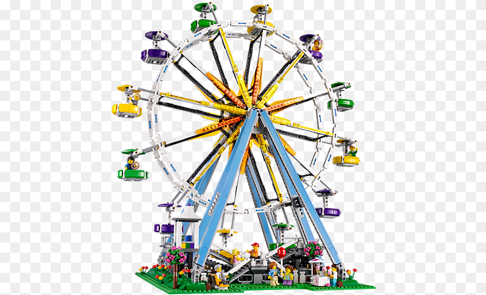 Lego Set Ferris Wheel, Amusement Park, Ferris Wheel, Fun, Animal Png