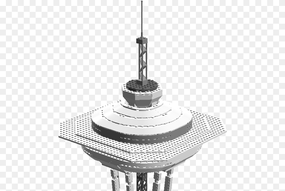 Lego Space Needle Monochrome, Chandelier, Lamp, Cad Diagram, Diagram Png Image