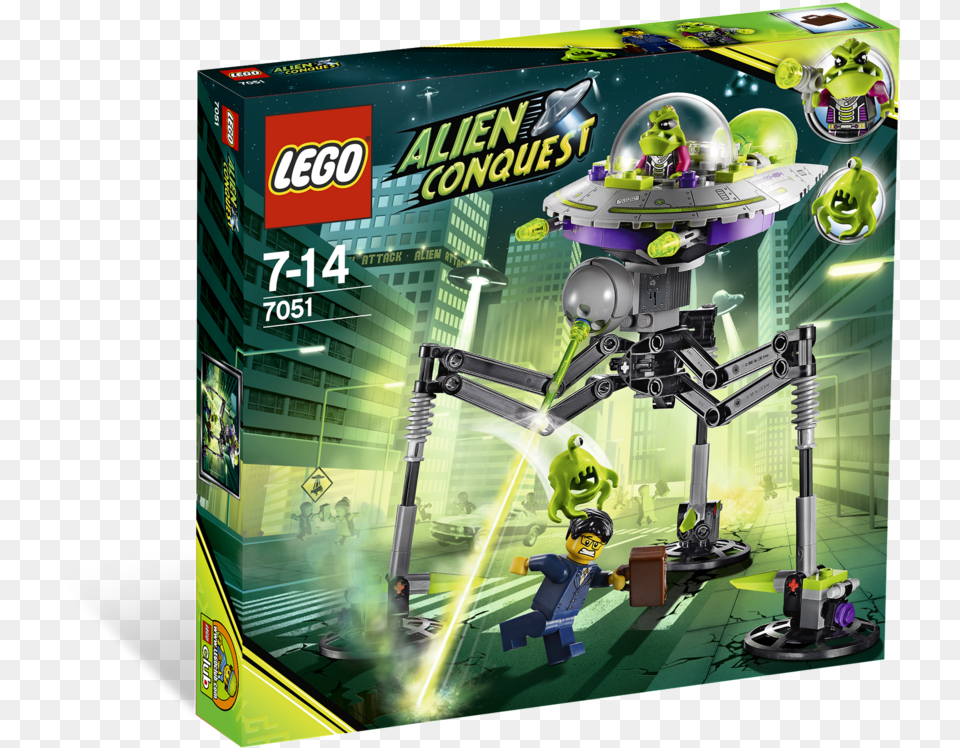 Lego Space Tripod Invader, Robot, Boy, Child, Male Png Image
