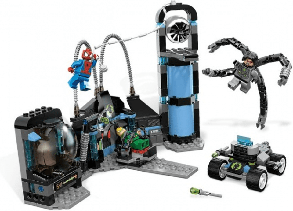 Lego Spider Man39s Doc Ock Ambush, Robot, Toy Png Image