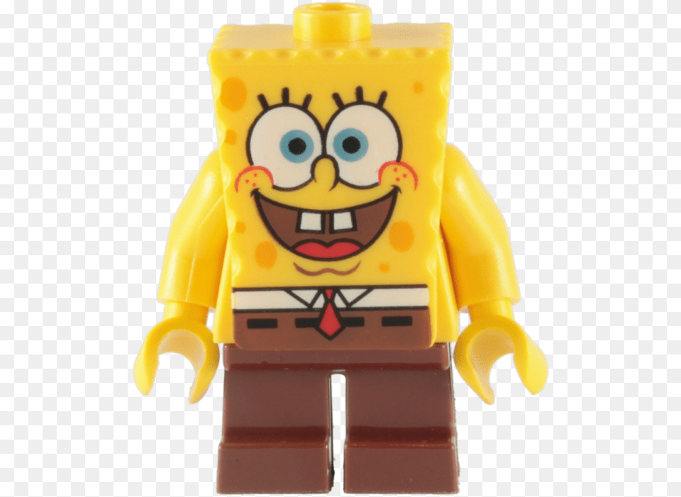 Lego Spongebob Squarepants Spongebob Minifigure, Toy, Robot Free Transparent Png