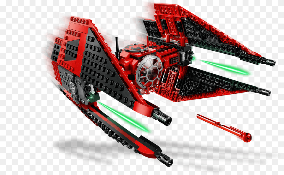 Lego Star Wars Major Vonregs Tie Fighters Png