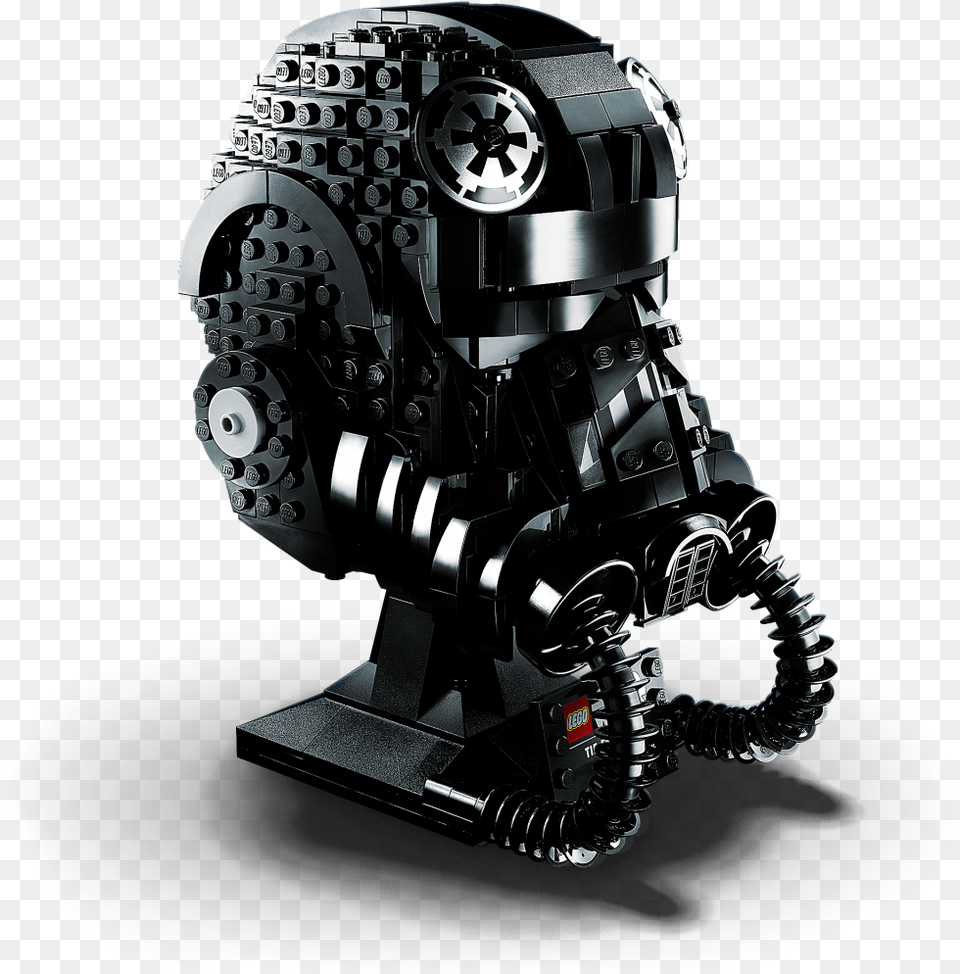 Lego Star Wars Tie Fighter Pilot Helmet, Robot, Machine, Wheel Png