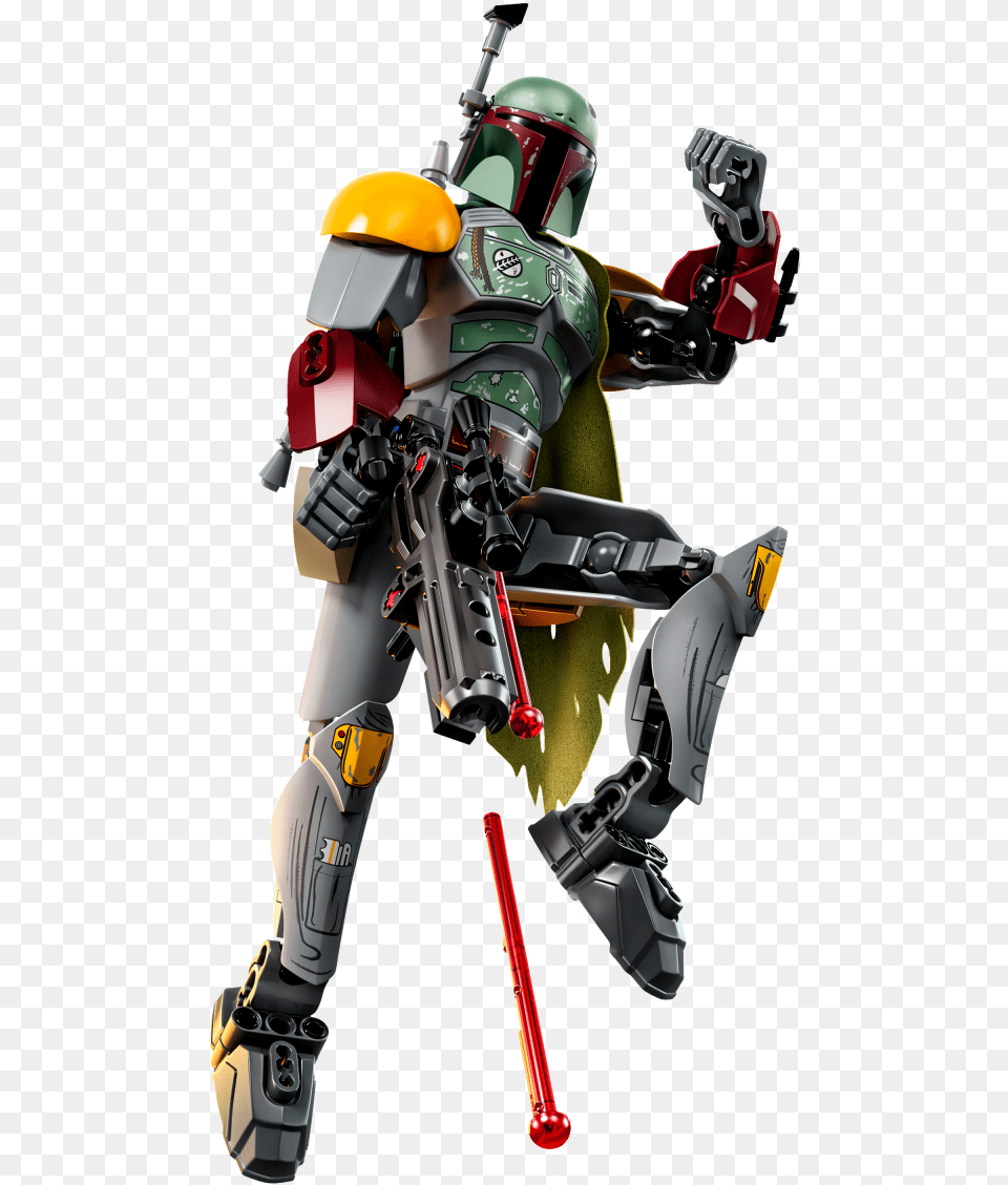 Lego Star Wars Boba Fett Buildable Figure, Robot, Person Png